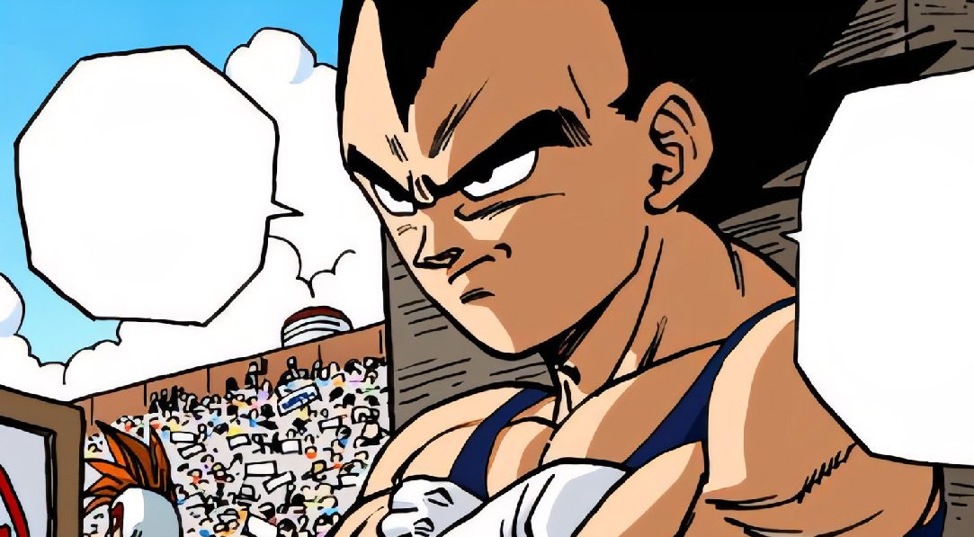 jupiterZ_yt's tweet photo. Vegeta no usaba ropa más terrícola solo por las reglas del torneo, eso era parte de su evolución progresiva hacia caracterizarlo como alguien cada vez más humano. https://t.co/mDitSNteuE