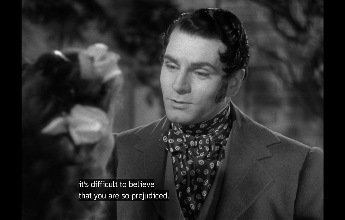 watching pride and prejudice (1940) and while movies in general may have gotten worse since then, jane austen adaptations have definitely gotten better