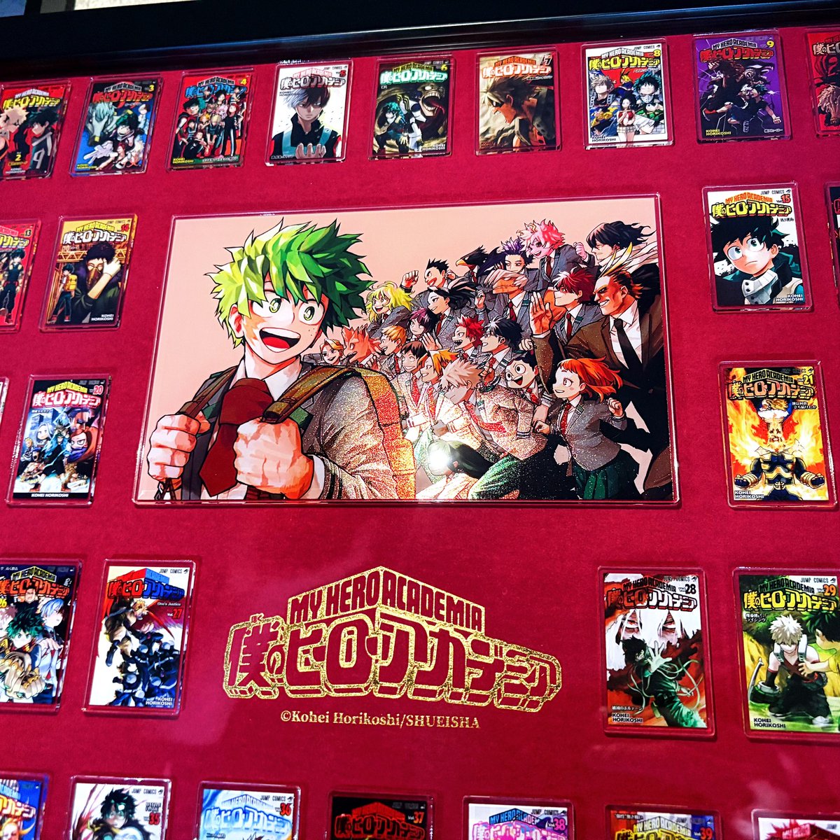 僕のヒーローアカデミア』 額装アクリルピンズセット -SPECIAL EDITION