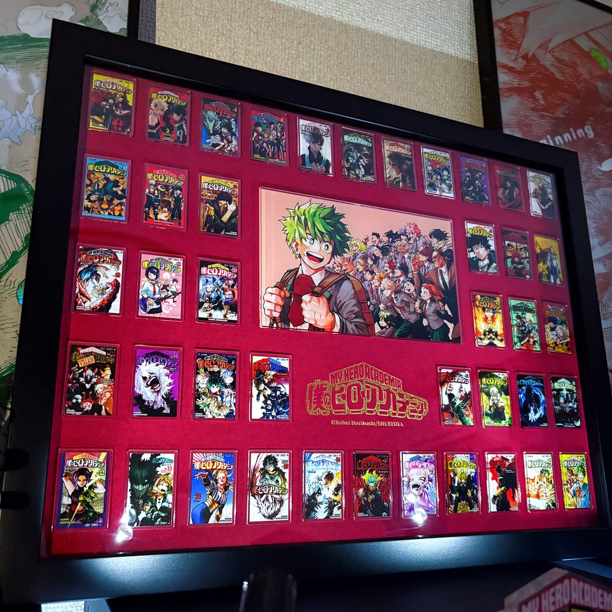 僕のヒーローアカデミア』 額装アクリルピンズセット -SPECIAL EDITION