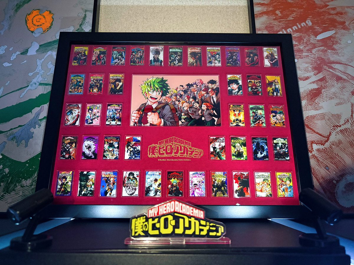 僕のヒーローアカデミア』 額装アクリルピンズセット -SPECIAL EDITION