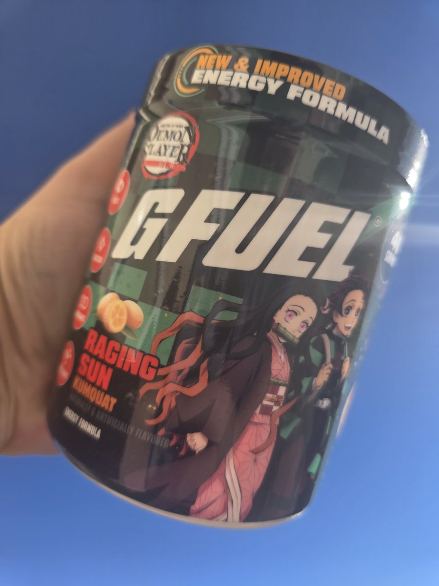 SL1K_Chaos's tweet image. Don't Let The Sun Rage At You 🔥

As @GFuelEnergy New Collaboration With Demon Slayer Raging Sun Arrives 🌞 

With The Flavor Kick Of Kumquat You Can Become The Next Hashira Of The Demon Slayer Core 😎

Even Milo Is Training To Become The Next Hashira 🔥

Code SL1K To Save You…