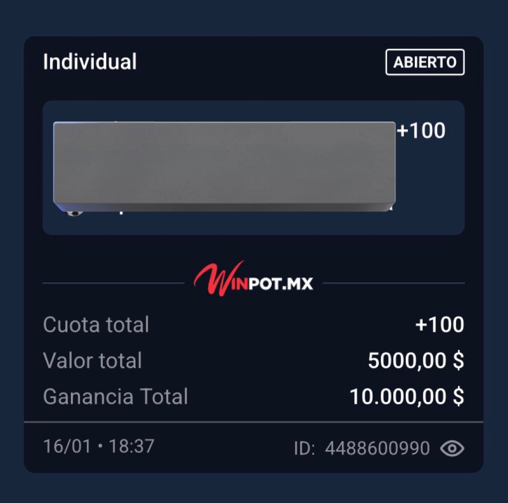 🦌 JUGADA DEL MES 🚨

NO voy a cobrar por esta jugada.

Se la enviaré a todos los que dejen ❤️ y RT a través de DM 📧

La enviaré con información ✒️