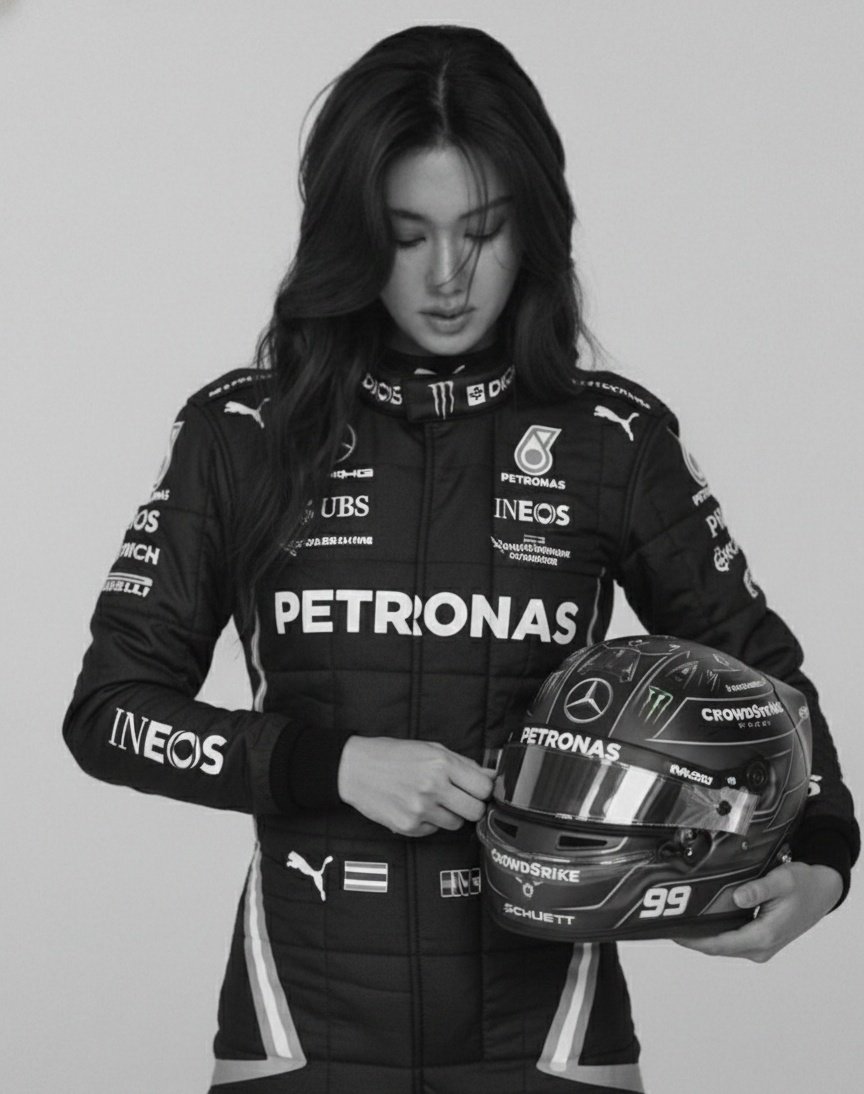 lalinaholic's tweet image. NEW MERCEDES F1 DRIVER FOR 2026: LORENA SCHUETT 🇨🇦🇹🇭

#lalinalena #ลีน่าลลินา