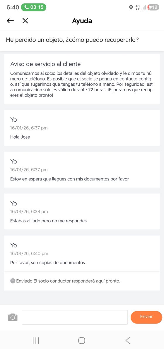 pzambras's tweet photo. @DiDi_Mexico una moto recogió mis documentos y nunca los entregó, que puedo hacer? https://t.co/06ovdFsSaq