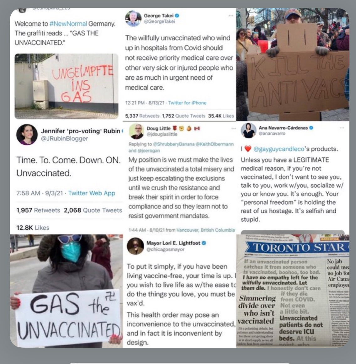 <a href="/WeAreCanProud/">Canada Proud</a> <a href="/scoopercooper/">Sam Cooper</a> See the NARRATIVE starting. 
Oh it’s those 51st state people … isn’t ironic sounds so much like “ those unvaccinated people “ those fringe people “

“ do we tolerate these people “

Don’t fall for the BS FEAR CAMPAIGN.