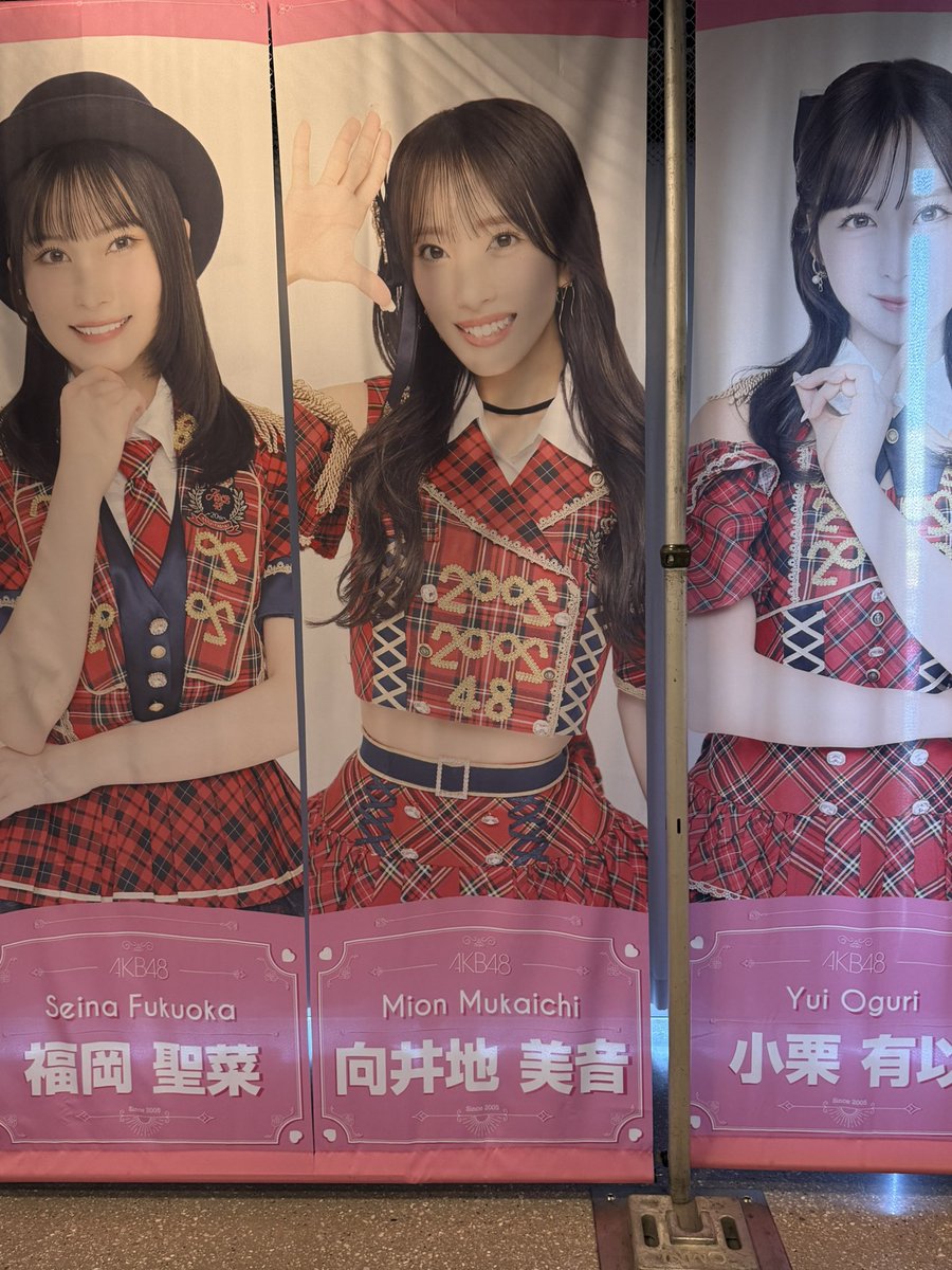 会場に着いたよ〜 #向井地美音 #みーおん #AKB48 #AKB48_名残り桜