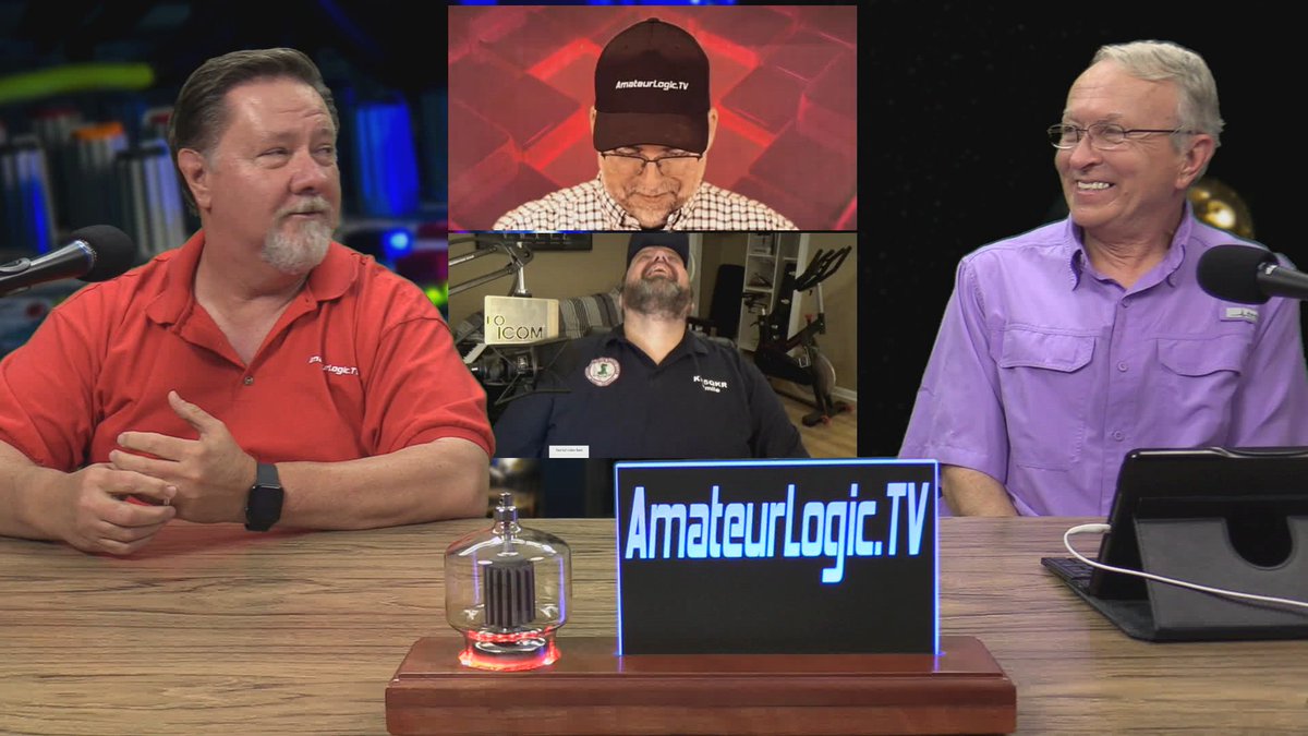 HamCollege's tweet image. AmateurLogic is live tonight at 8:00 CST, 0200 UTC. The pre-show has started. Join us live for a good time.
live.amateurlogic.tv