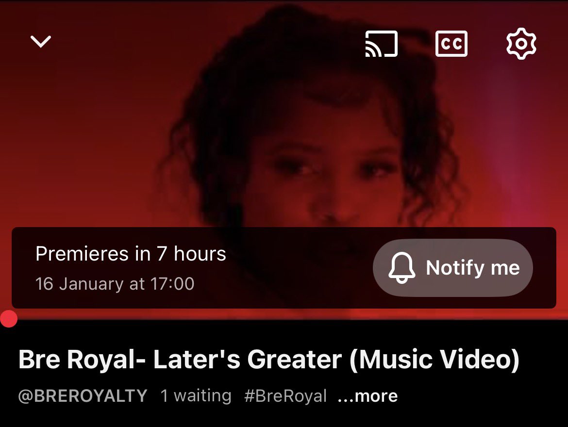 BreRoyal4Life's tweet photo. It’s finally on my personal YT channel now ya’ll go run it up‼️‼️🔥🔥🔥❤️ https://t.co/lvdOY6kmId 👑 #LatersGreater #Royals #crown #youtubechannel https://t.co/lSrwsoBXnu