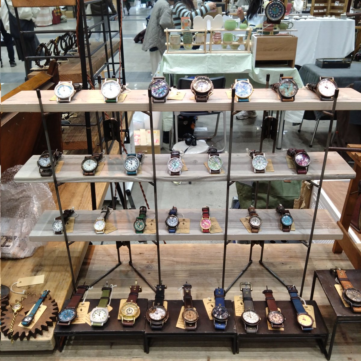 arkraftwatch's tweet photo. 1/17-18は東京ビッグサイトで開催されるHandMade in Japan Fesに出店致します
ブースは西館1FのL-89です
総数100点以上の手しごと腕時計を用意しています
来場される方はぜひ見に来てください
#HMJ
#ハンドメイドインジャパンフェス https://t.co/oS4Q0Ho6sk