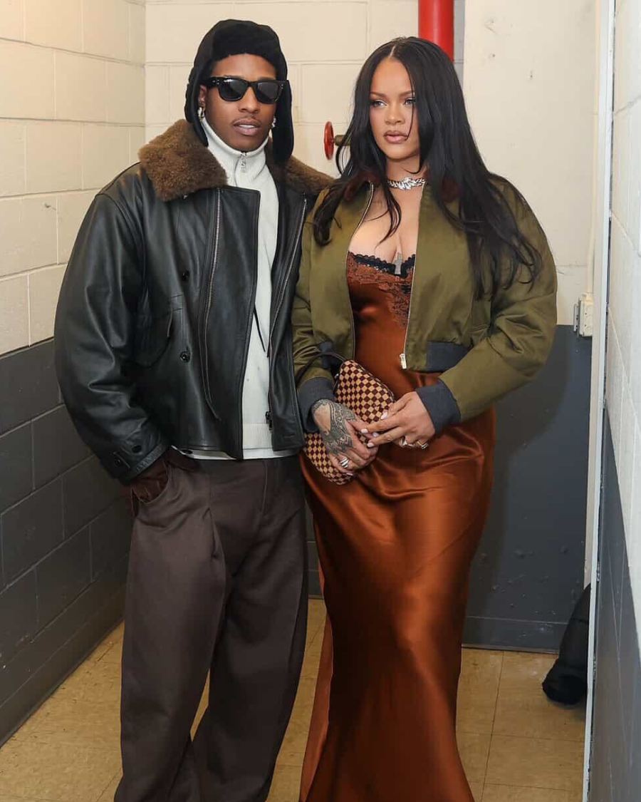 Complex's tweet image. Rihanna x A$AP Rocky #DontBeDumb ❤️🔥