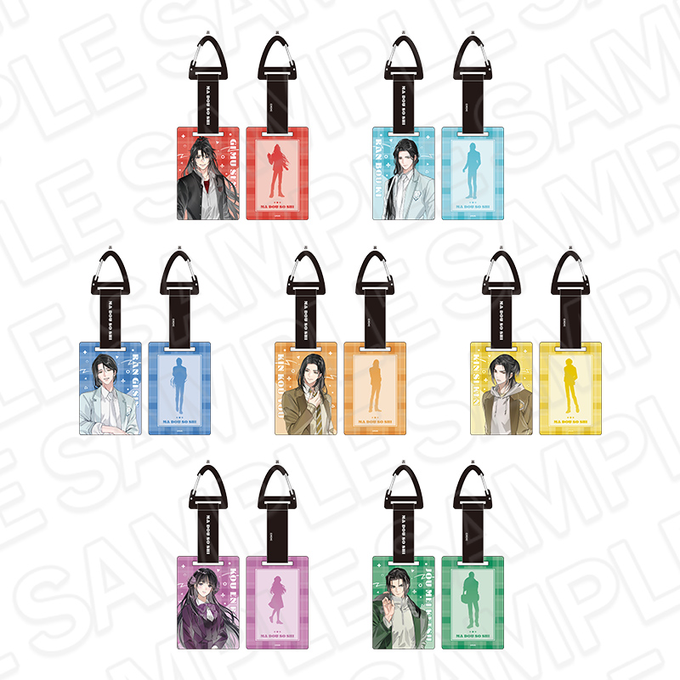 魔道祖師 公式茶屋 クリアファイル 鳥獣遊戯 ver.A フルセット 即発送