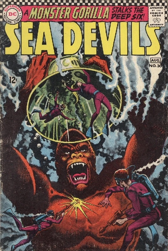 TheTelltaleMind's tweet photo. Issue by Issue β Sea Devils #30
The #SeaDevils fight a giant ape beneath the waves. One can never go wrong with giant apes!! #DCComics @DCOfficial
Link in the comments. https://t.co/SGt6fKBmyo