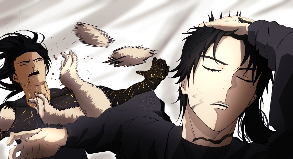 Anjens_real's tweet image. Shadow slave x JJK meme #shadowslave #jjk