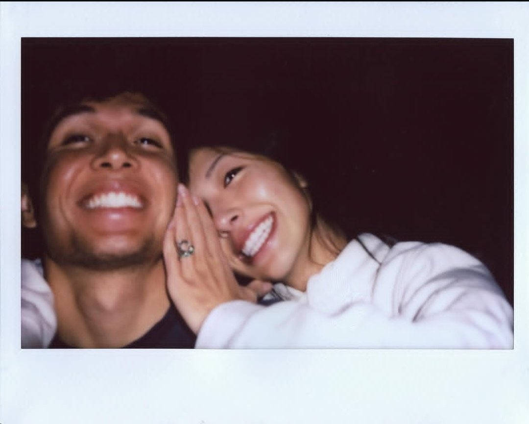 sainzzleclerc's tweet image. both Carlos' teammates are engaged 😭💞