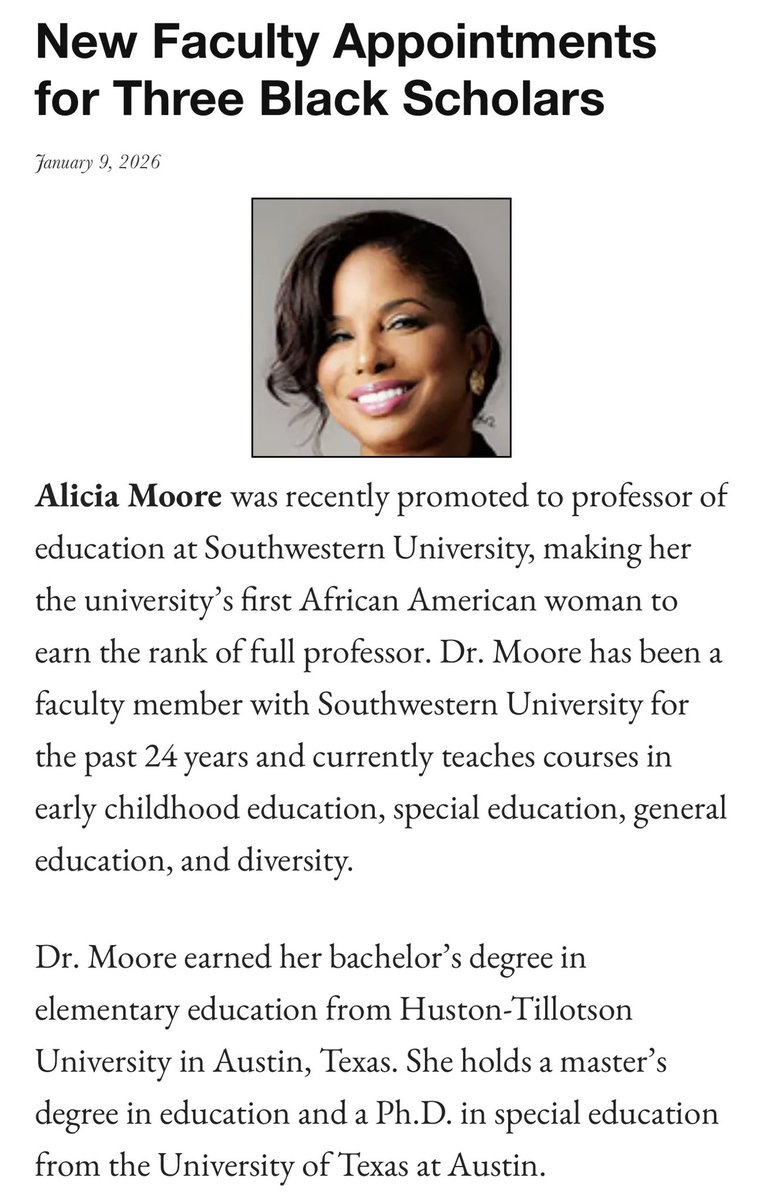 Today we congratulate and applaud our own Link Alicia Moore on her professional achievements! We are extremely proud of you and you deserve the recognition!

#austinlinkschapter 
#austinlinks 
#austintxlinks 
#WALinks