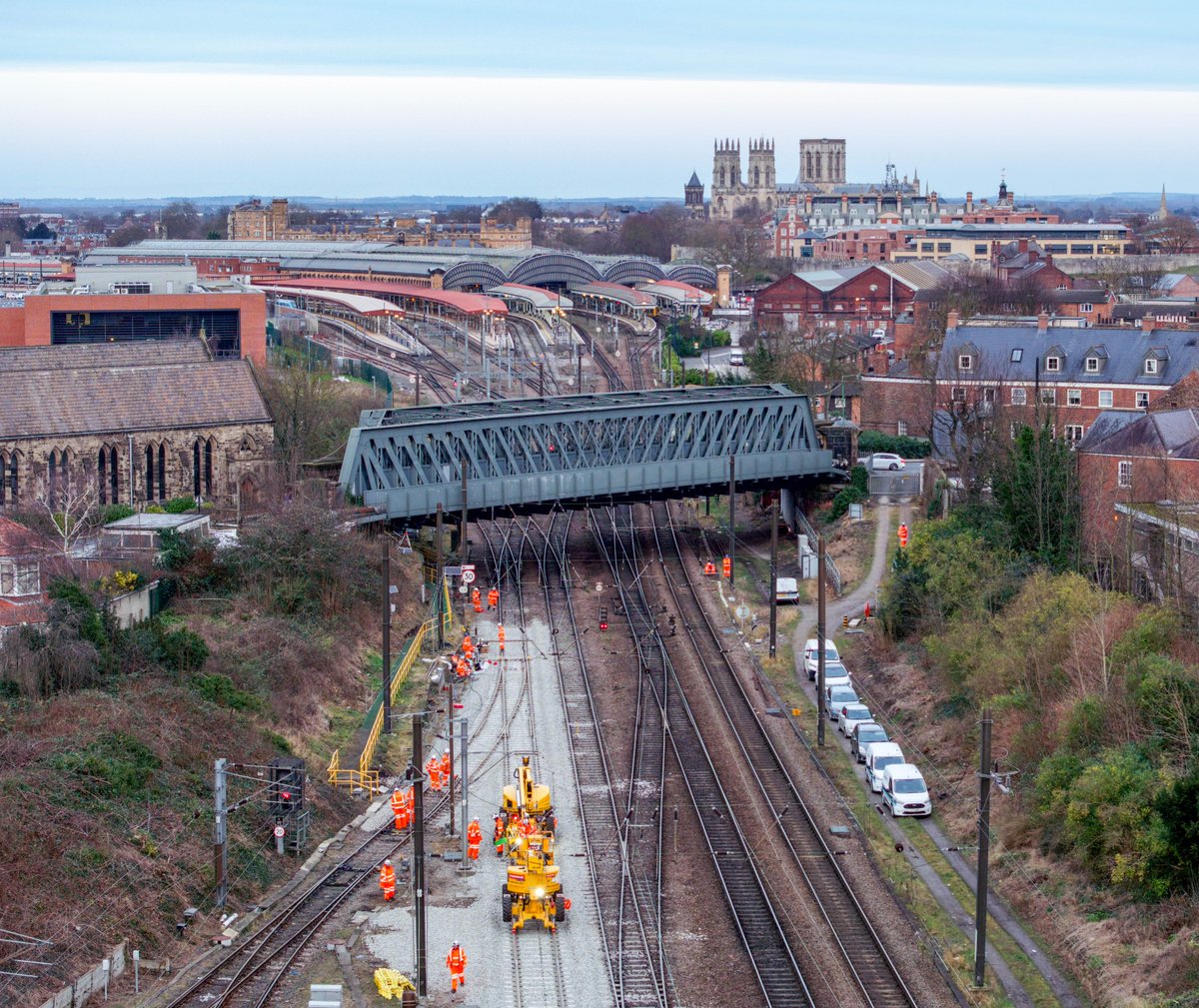 networkrail's tweet photo. ๐ The #TranspennineRouteUpgrade will lay the foundations for a better-connected North as #NorthernPowerhouseRail funding is confirmed:
โก๏ธ https://t.co/mtiEWzmoBY https://t.co/mbuRAZe8C9