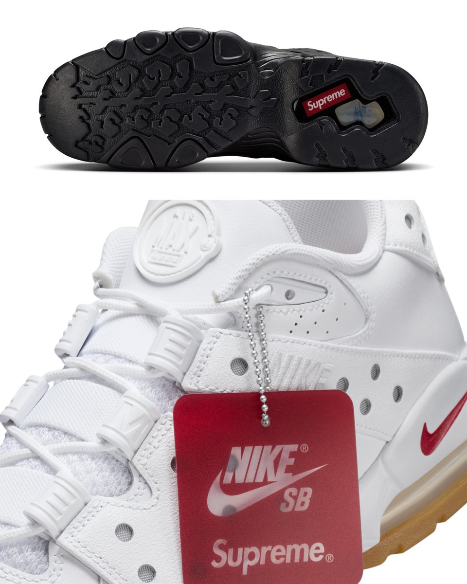ModernNotoriety's tweet image. FIRST LOOK: Supreme x Nike SB Air Max CB 94 Pack

🗓️ Spring 2026
🏷️ $145