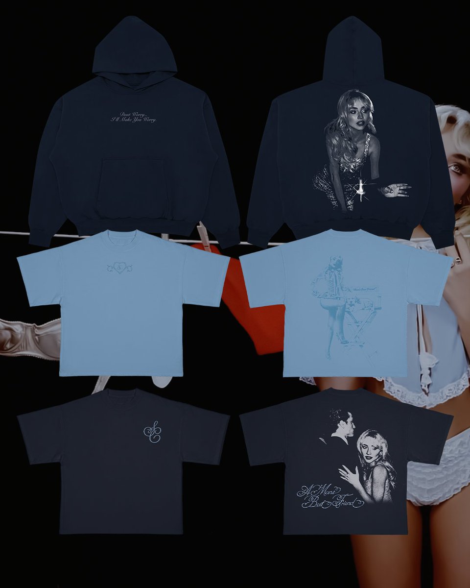anickinn's tweet photo. I designed a whole merch collection for @SabrinaAnnLynn https://t.co/13wiv2VKT7