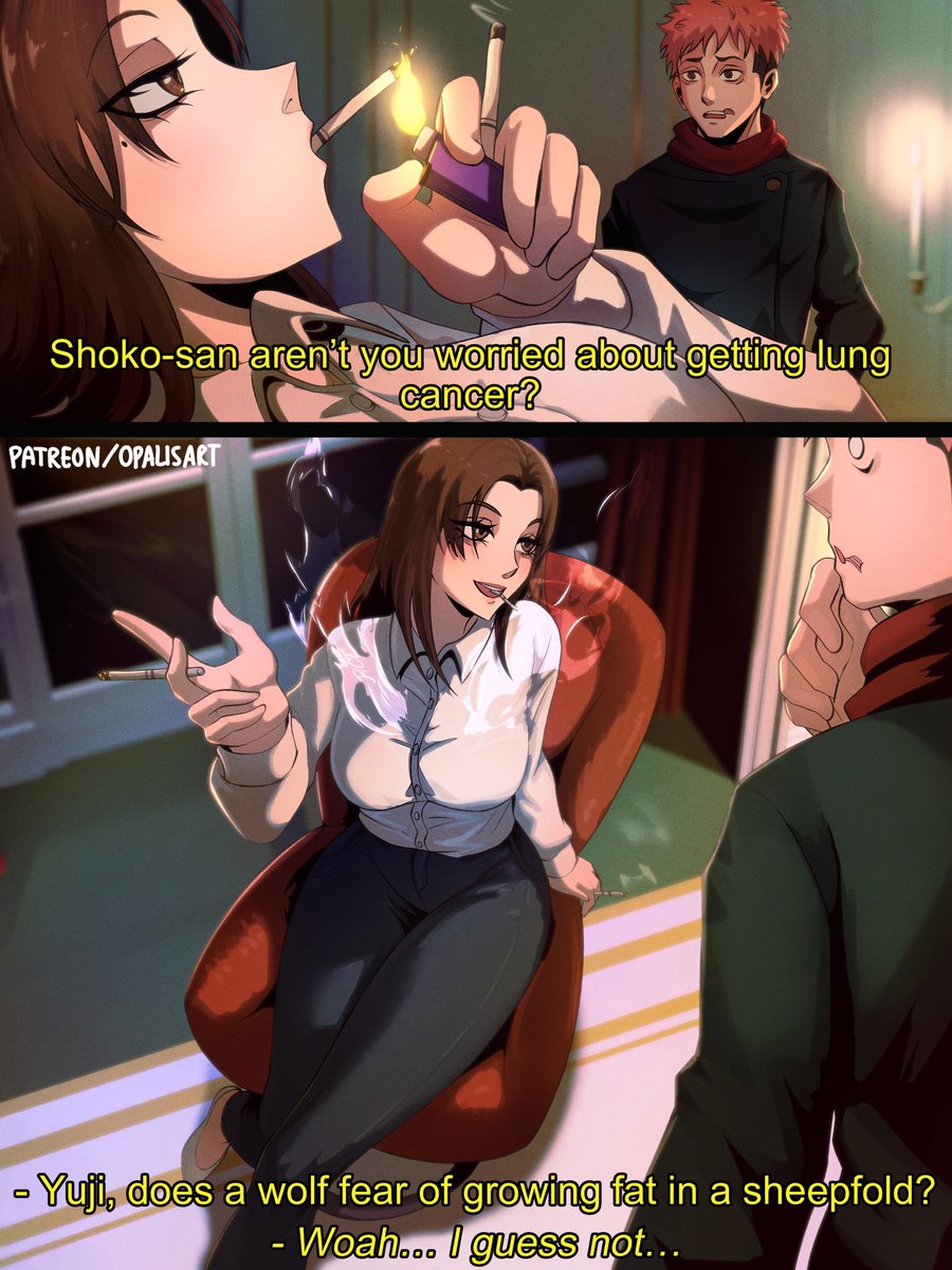 ArtOfOpal's tweet image. Reverse cancer technique
#JujutsuKaisen