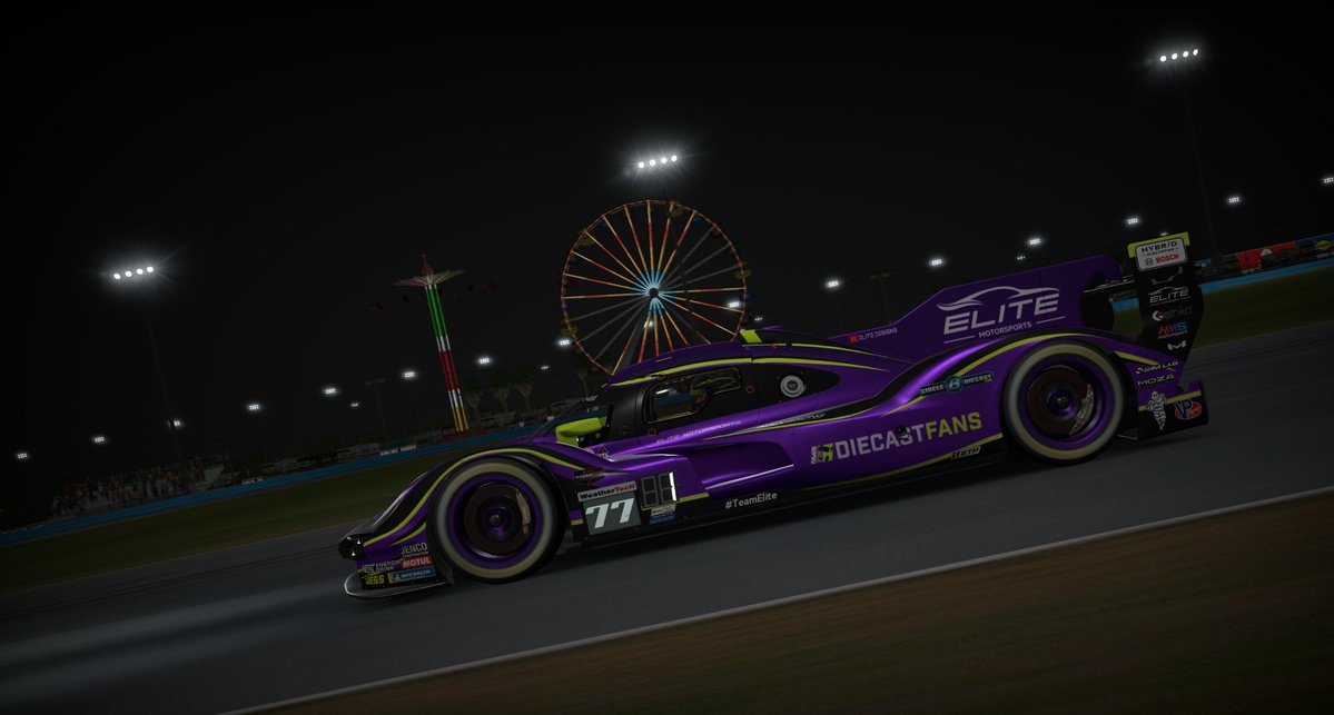 Just about time for the biggest race of the year! We’ll start our journey to define our 2025 Daytona 24 win tonight in the 5pm split! 

Drivers: <a href="/ZLinddy/">ZLinddy</a> | <a href="/_Bradpeters5/">Brad Peters</a> | <a href="/leclerc_ty/">Ty LeClerc</a> | <a href="/JWishon22/">Jared Wishon</a>