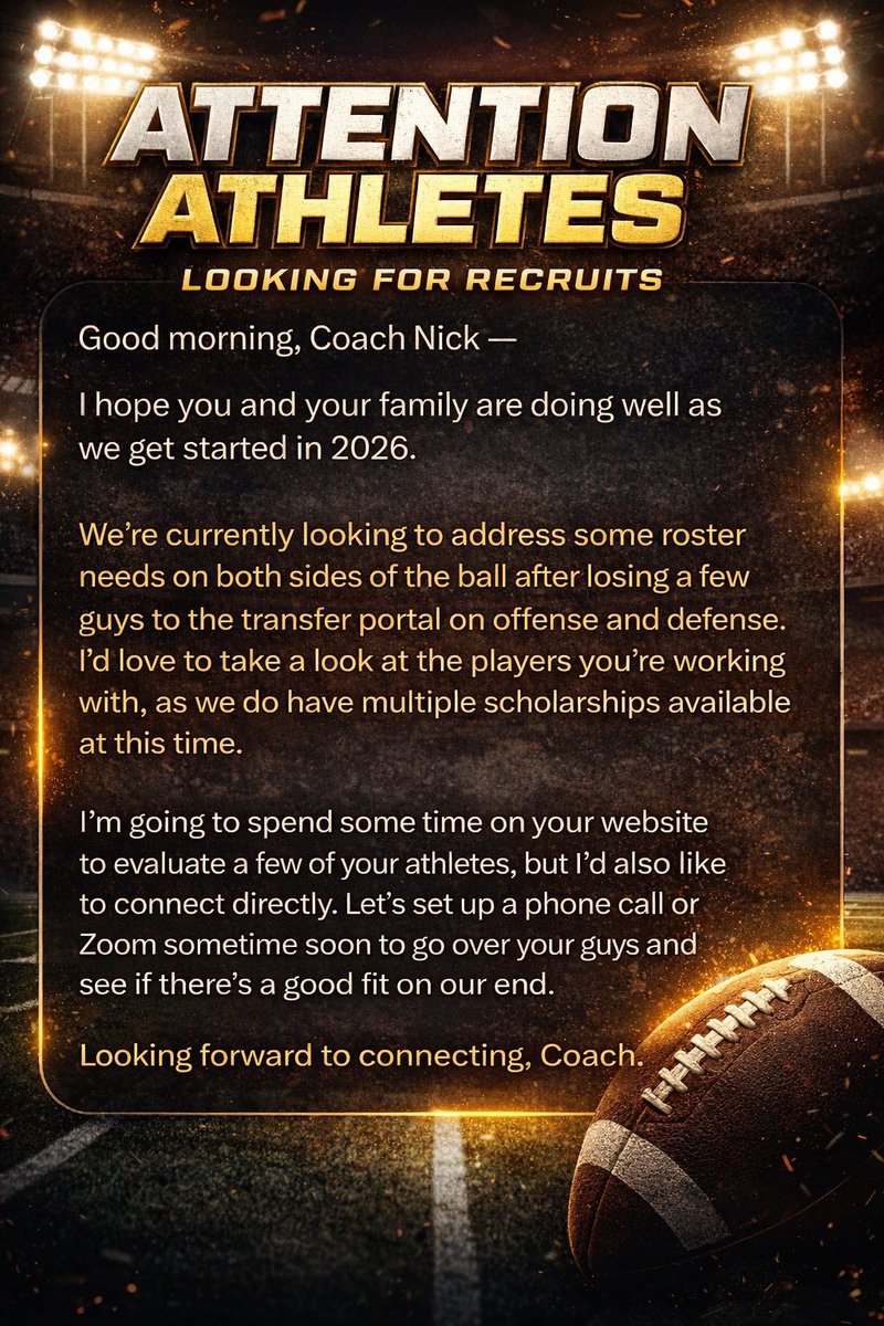 Coach Nick Galatis tweet media