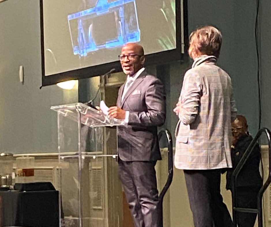Congratulations to Board Member Darrin Goss on receiving the <a href="/YWCAChasSC/">YWCA Greater Charleston</a> Joseph P. Riley, Jr. Vision Award at the 2026 MLK Business and Professional Breakfast! Established upon Mayor Riley's retirement, this award recognizes individuals who display exceptional leadership.