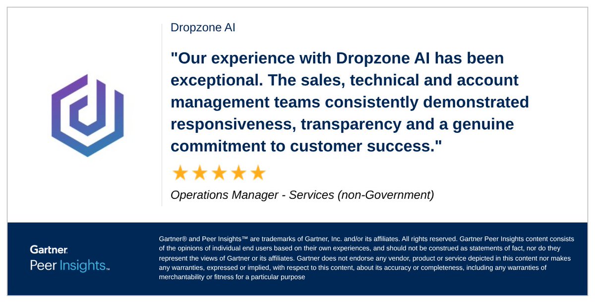 Dropzone AI tweet media