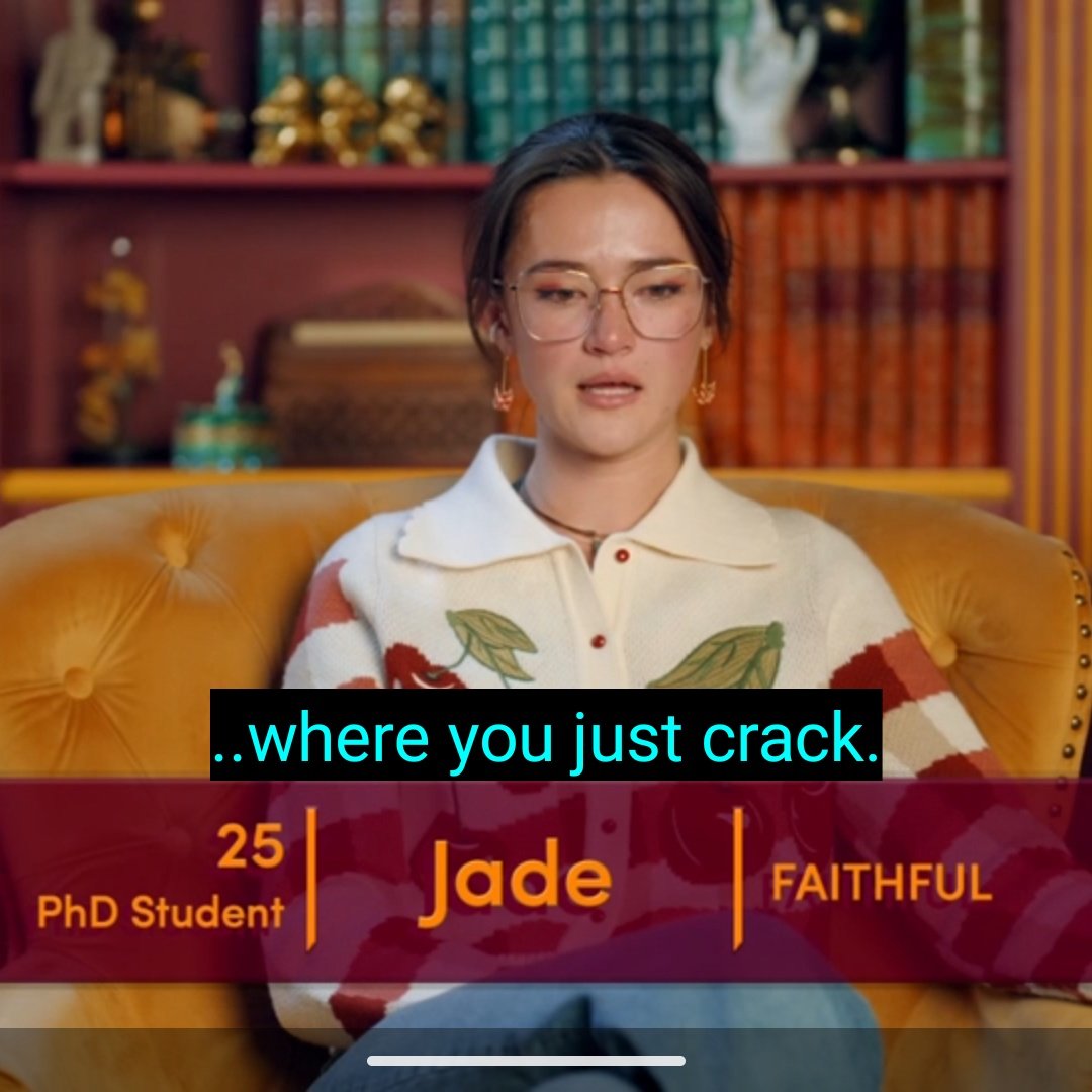 kevwgs's tweet image. I understand it's just a game but I really, really felt sorry for Jade. Some of them are absolutely relentless picking her apart. #TheTraitors #TheTraitorsUK