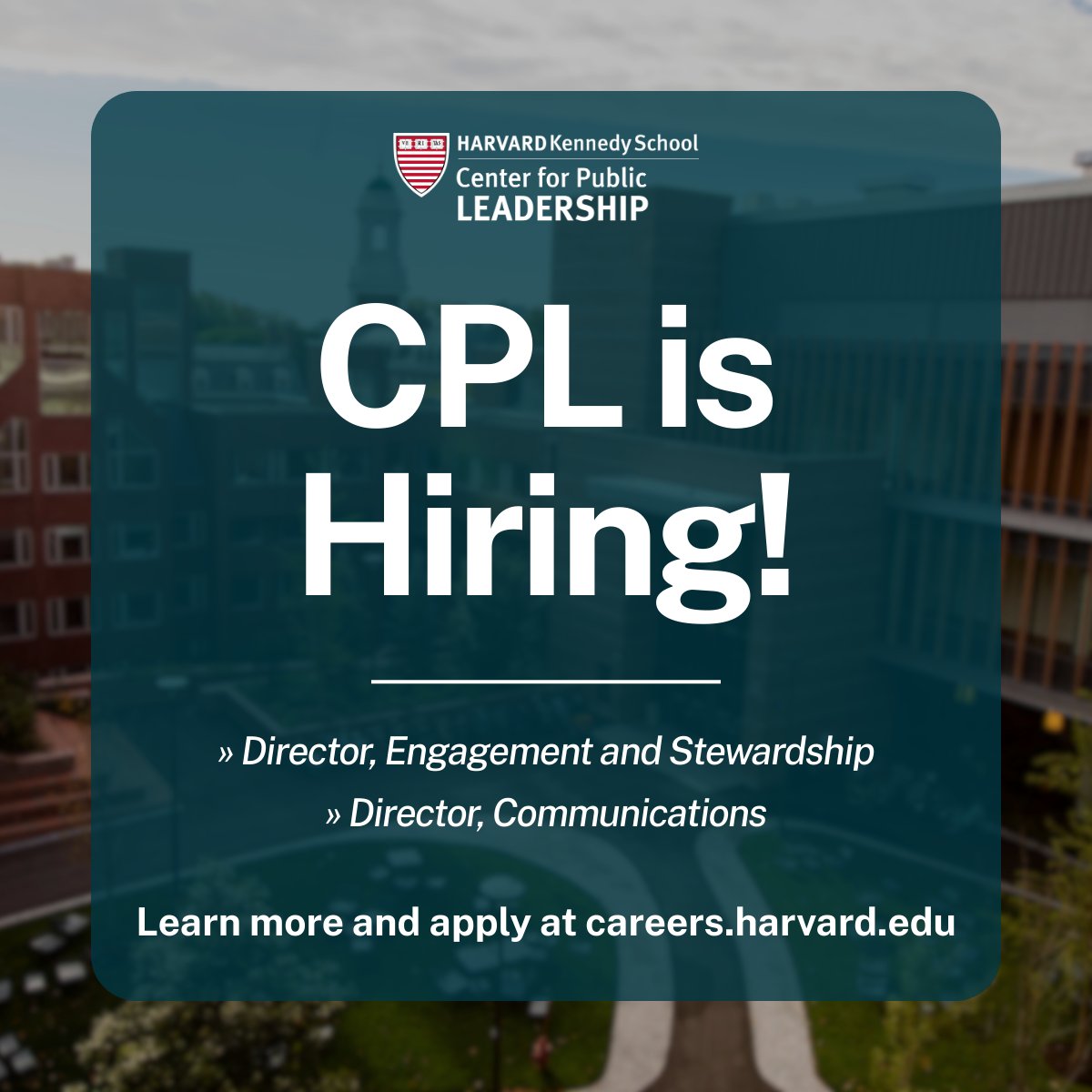 Center for Public Leadership tweet media