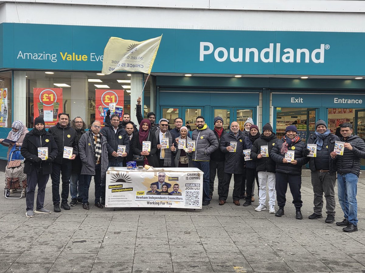NewhamIndParty's tweet image. 📢 Newham Independents – Street Stall This Saturday

Following a very successful street stall last week, with strong support and positive conversations from residents, Newham Independents are back out in the community as our 2026 local election campaign gathers momentum.

📍 St…