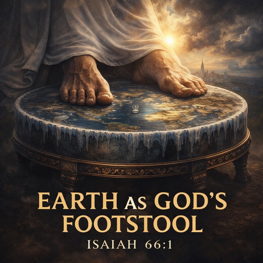 Earth as God’s Footstool
Isaiah 66:1

Introduction

When the Lord declared through the prophet Isaiah that the heaven is His throne and the earth is His footstool (Isaiah 66:1), He was not gesturing toward poetic abstraction or ornamental religious language. He was describing the