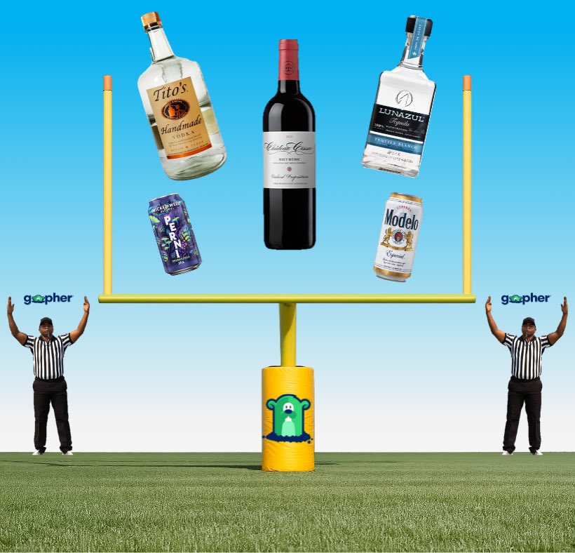 GopherMobileApp's tweet image. NFL Playoffs are unpredictable 🏈

Your alcohol delivery shouldn’t be 🙌

Game day = Gopher ✅

gophergo.io/service/alcoho…

#GameDayEssentials #NFLPlayoffs #AlcoholDelivery #Delivery #GopherIt
