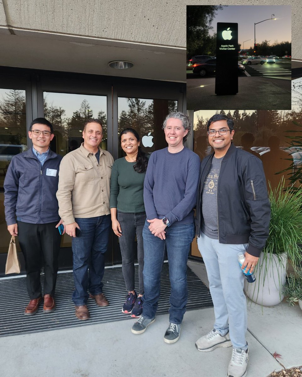 Day 5️⃣ in Silicon Valley takes us to Stanford and Apple!

🏫 Students attended an Applied Machine Learning class.

🍎 At Apple, students networked with the Gift Card Team.