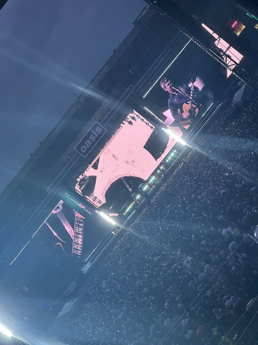 It’s been months since I saw <a href="/oasis/">Oasis</a> live.

I still can’t believe how amazing it was.

The songs have changed, they sound different.

I don’t think I will ever experience that again.