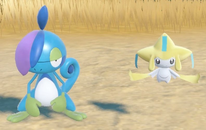 Jester_Pyro_Bun's tweet image. Drizzile &amp;amp; Jirachi :3

#Pokemon #PokemonScarletViolet #Drizzile #Jirachi