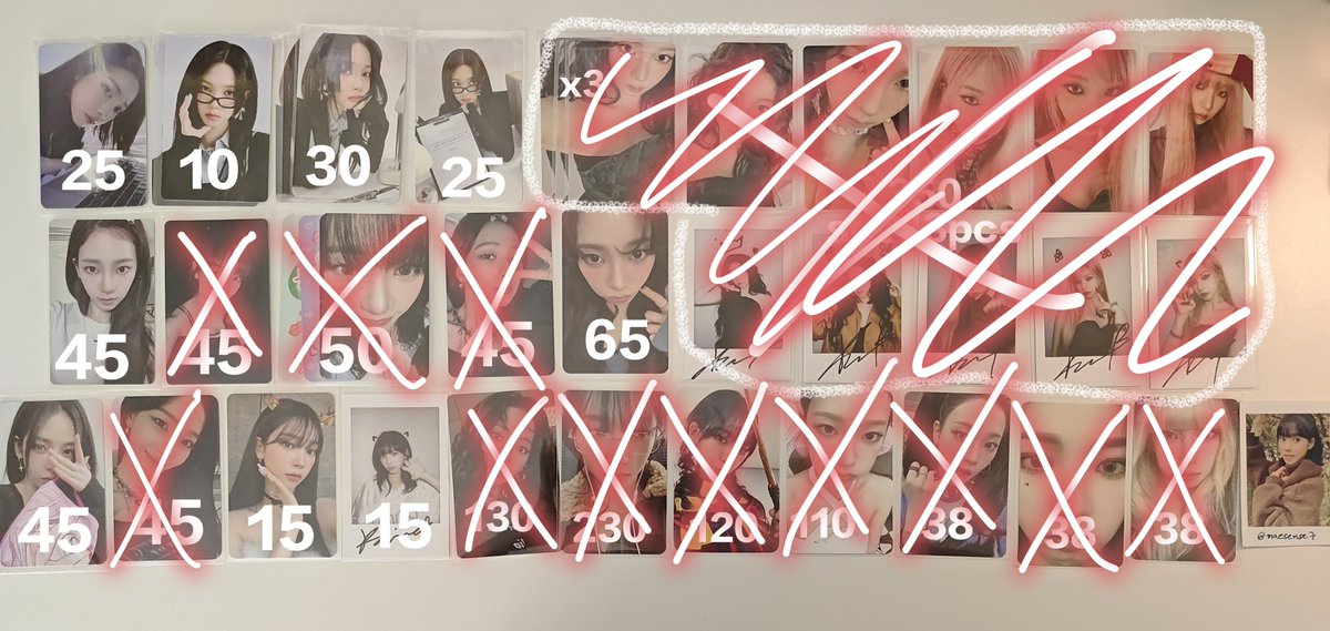 naesense's tweet photo. VENDO/VENDA 
 💰 aespa 💰

💲 valor na imagem + frete fixo 15,00 para pcs
⚠️ alguns pcs possuem marcas/avarias (não compre se for sensível)
📸 foto/vídeo no pv
 fb no ig naesense7 https://t.co/fdH8deI2xd