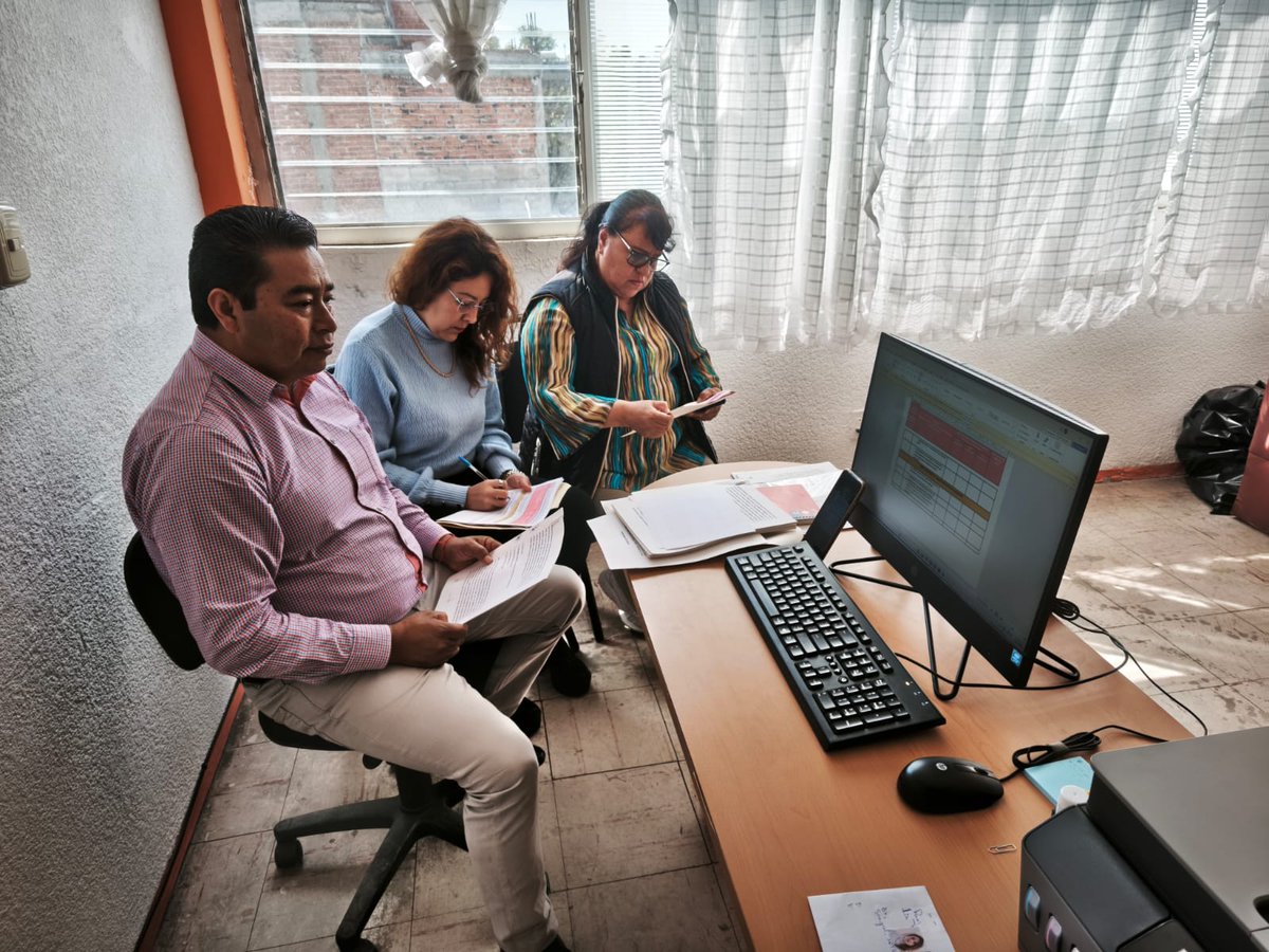 Reunión de trabajo de los tres presidentes colegiados, sobre el analisis del POA 2026