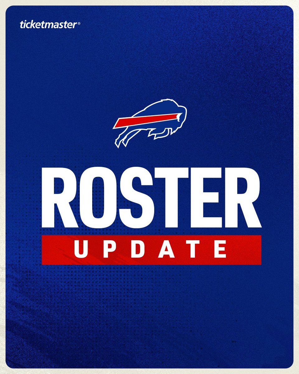 BuffaloBills's tweet image. We have made the following roster moves:

- Activated WR Curtis Samuel and DT Ed Oliver from Injured Reserve

- Elevated WR Mecole Hardman Jr. and RB Frank Gore Jr. from the practice squad

@Ticketmaster | #BUFvsDEN