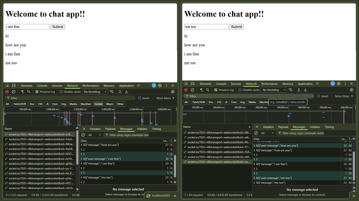 B_krishna21's tweet photo. Backend✅
-Deployed my urlshortner project on Amazon AWS
-Learnt about Elastic Beanstalk service [manages all other services for deploying a project]
-Learnt the basics of Web Sockets and how live communication takes place
-built a basic chat app

#16jan #LearnInPublic #aws #mern https://t.co/cNhMnfHhFF
