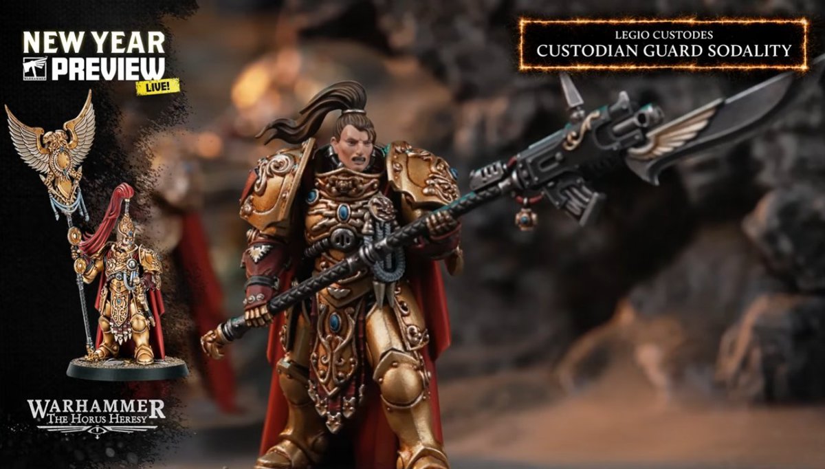 HMBohemond's tweet image. Such an utterly ridiculous design. They thought this what women want to look like. Square jawed. Masculine. Indistinguishable from a man.

Games Workshop tried to pander to women and made something so sexist it looks like it came from a Stonetoss comic.