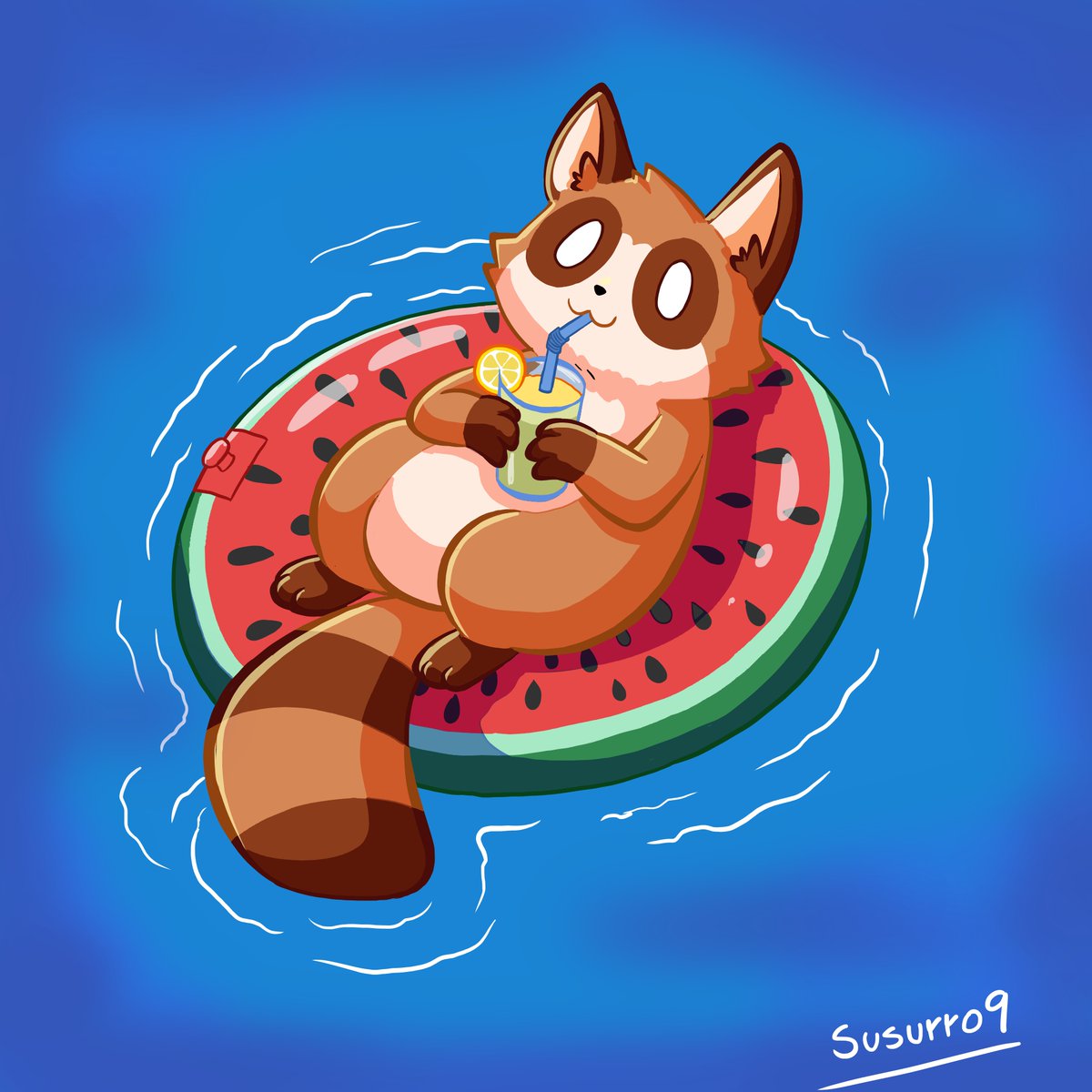 Finalmente lo terminé, el premio del primer lugar de la rifa de fin de año, que en esta ocasión es para <a href="/Pachi_mapache/">🌻Pachi 🌻🦝 COMMSS OPEN🦝</a> 
De verdad me gustó mucho hacerlo, es del tipo de cosas que más me gusta dibujar.