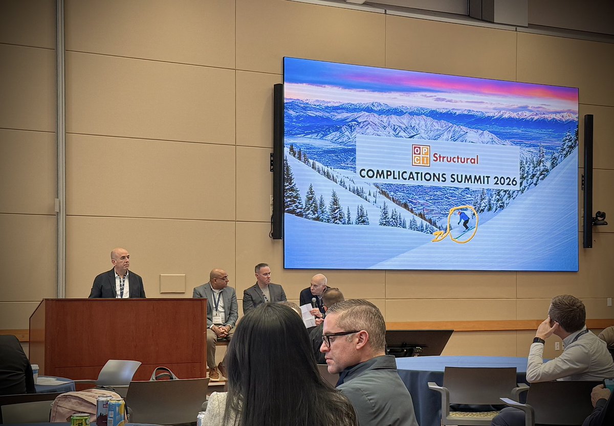 GiorgioMedranda's tweet image. Key Lessons Learned @OPCILive Structural Complications Course @IntermtnMedCtr in #SaltLakeCity with experts in the field!!