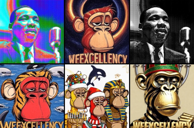 weexcellency's tweet image. Today, Dr Martin Luther King Jr would have been 97
So, I'll only have 97 of each of these #nfts available in honor of the reverend
#martinlutherking #mlkday #x #nine #timestesseract