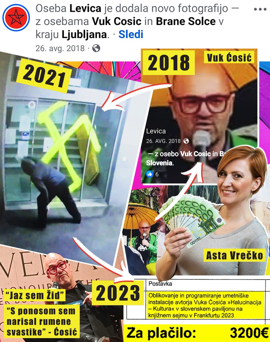 Šentjurska kura Asta Vrečko misli, da lahko dobi "volilne točke" na račun umetniškega performansa s katerim sem želel opozoriti na dvojna merila v slovenski družbi in sem to tudi razložil z grafiko na kateri je kastni sistem v Sloveniji. Asta Vrečko se nahaja na vrhu te lestvice