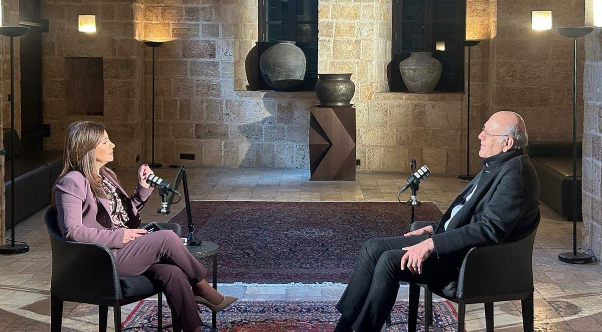 Najib_Mikati's tweet photo. حديث الرئيس نجيب ميقاتي الى محطة"الجديد"

https://t.co/rwlWUyXc3w https://t.co/Qf5XQvo04z
