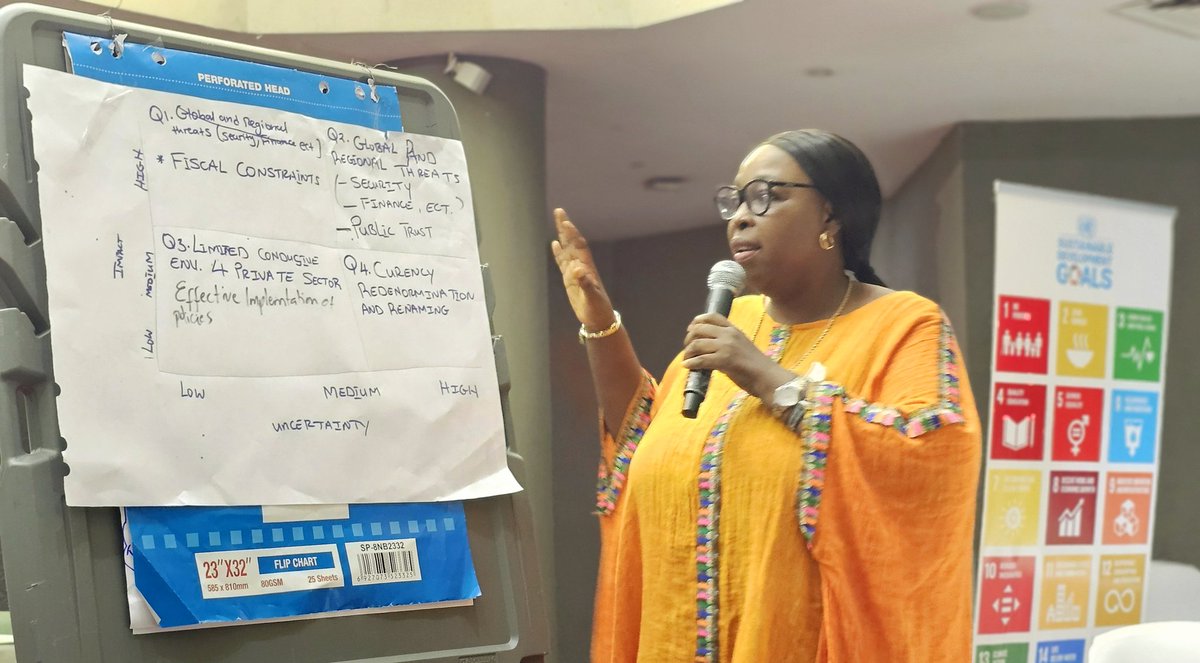 UNWOMEN_SL's tweet photo. @UNWOMEN_SL &amp; sister agencies concluded a successful two-day #SystemsThinking &amp; #HorizonScanning training organized by the #UNRCO in Freetown, aimed at strengthening the capacity of the #ProgrammeManagementTeam to adopt the updated #CommonCountryAnalysis methodology. #UNCT #SL https://t.co/Fq8KktCW0d