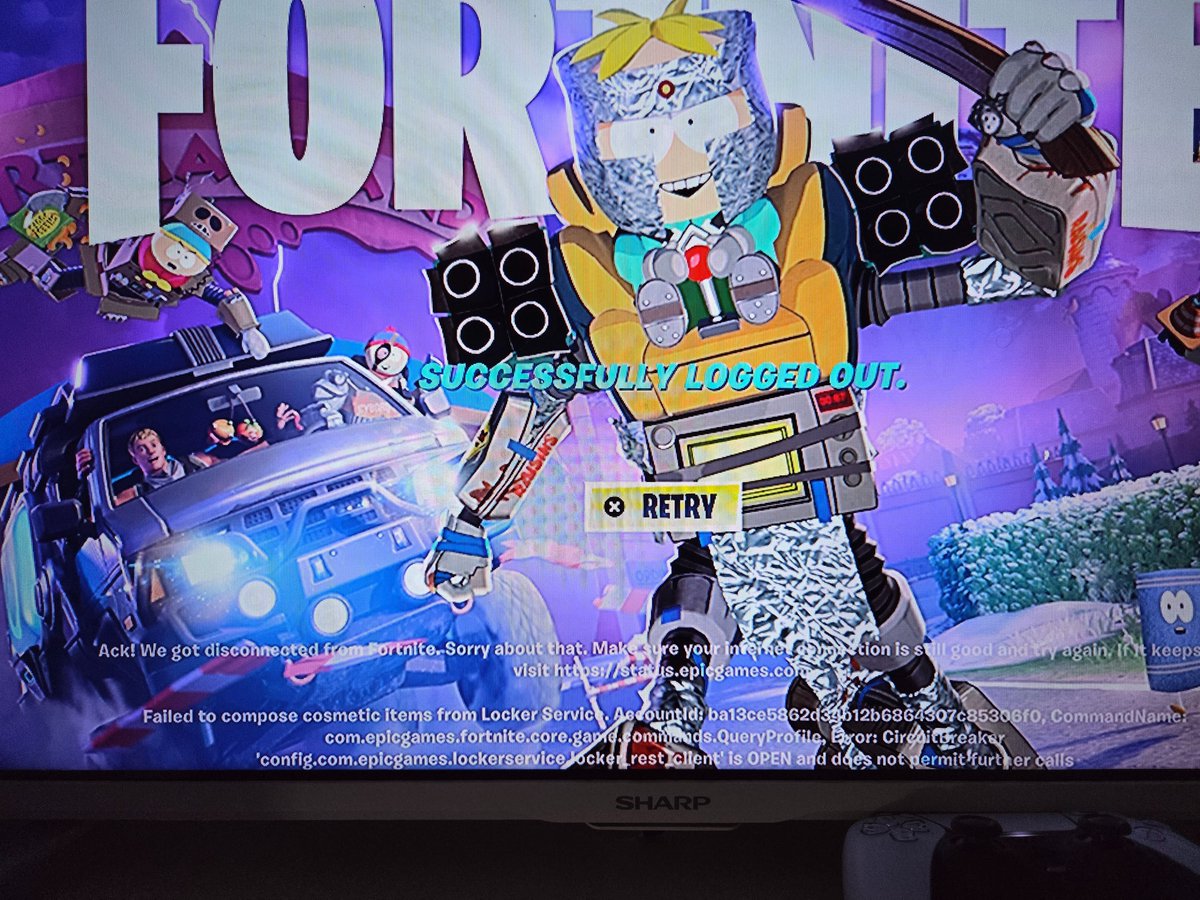 WarriorQueenDS's tweet photo. @FortniteStatus @benn97330 What is this???? https://t.co/gaLmWxWb5A
