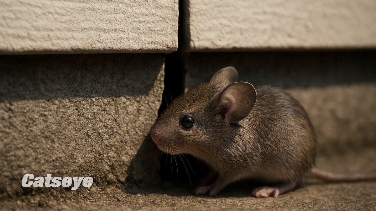 A mouse only needs a ¼-inch gap to get inside. Small opening, major problem.

Catseye finds the hidden entry points that keep rodents out for good.
Schedule an expert inspection: bit.ly/47rlM9e