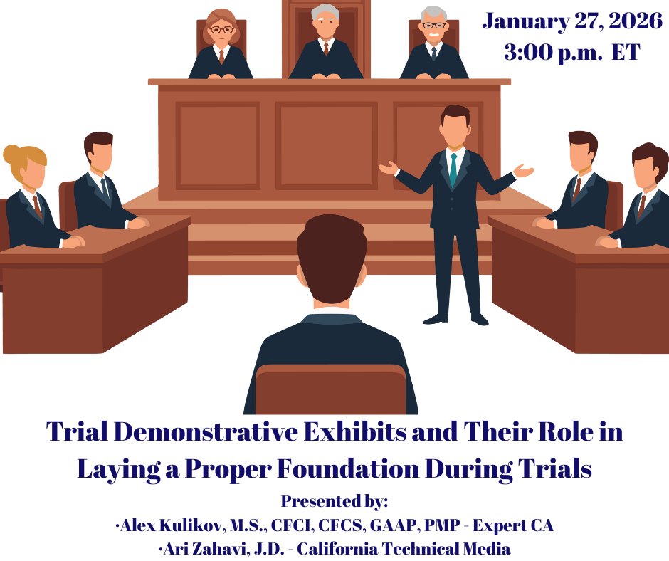 Effective trials combine law, evidence, and visuals. Learn how demonstrative exhibits help shape what decision-makers believe ⚖️
celesq.com/webcast/trial-…
#LitigationPractice #TrialSkills #CLE